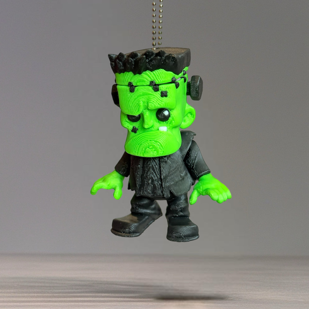 Frankenstein 3D Tumbler Handle Charm, view 2, fits Owala FreeSip