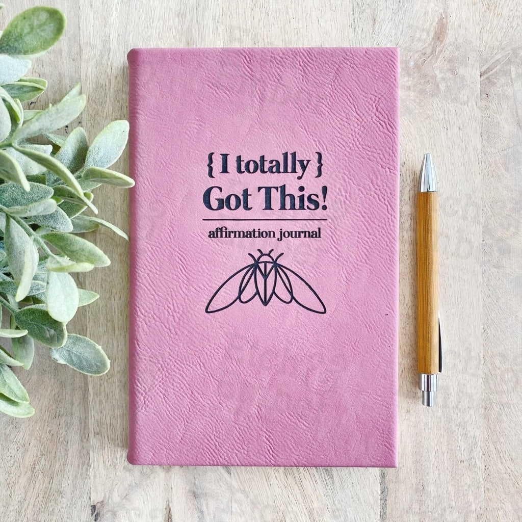 Funny Faux Leather Journals- Free Shipping I Totally Got This Affirmation Journal