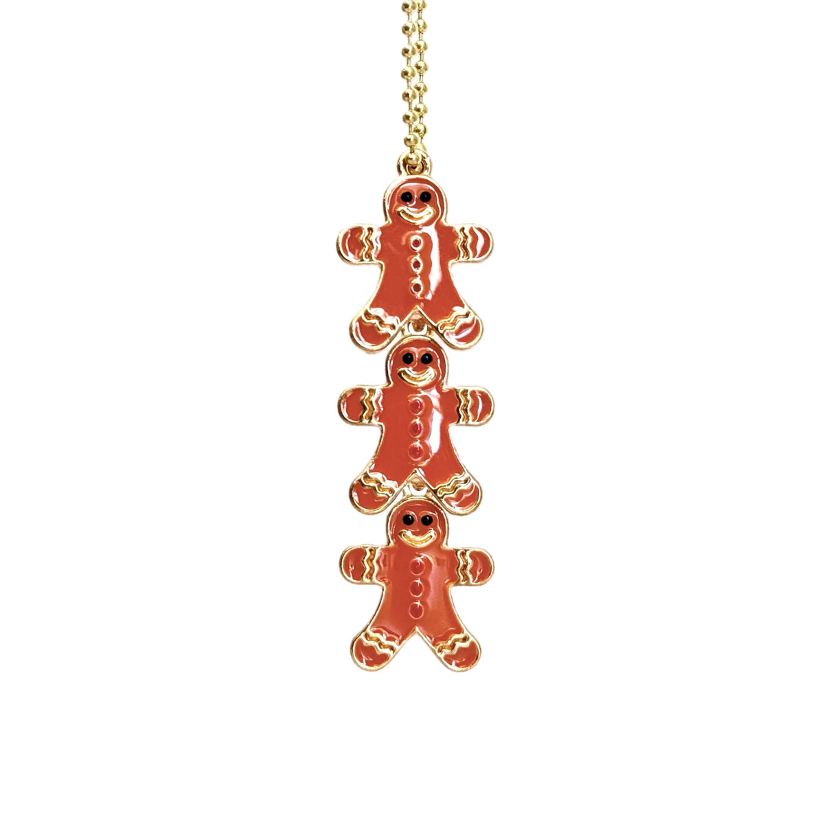 Gingerbread Men Tumbler Handle Charm for HydroJug