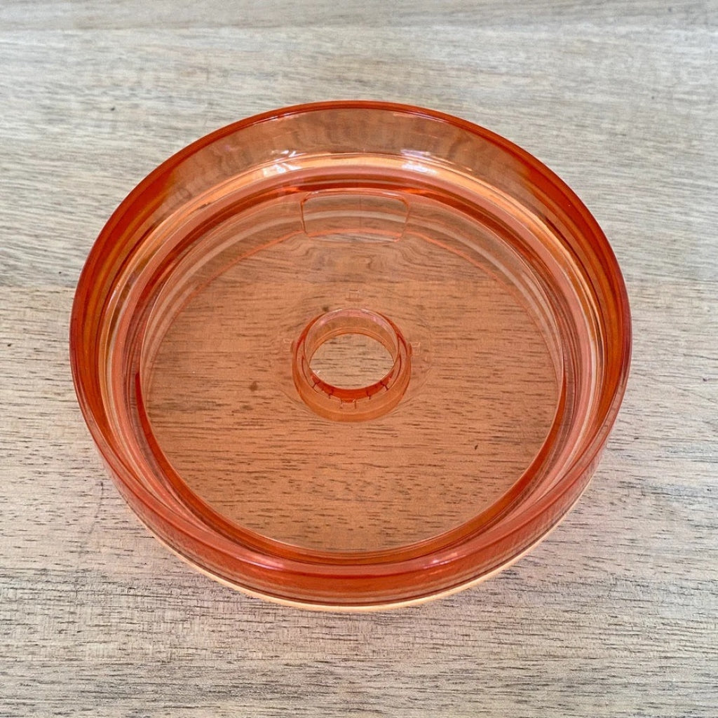 Grapefruit Clear Stanley Colored Lid