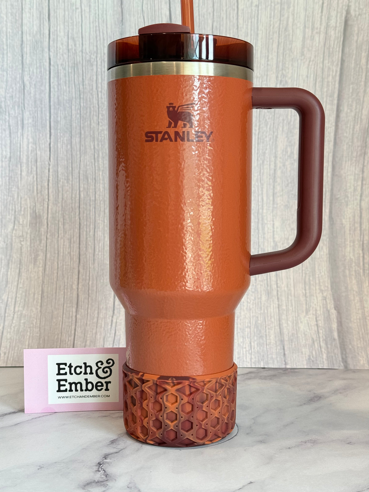 Hammertone Clay Remix metallic waffle silicone tumbler boot – view 2