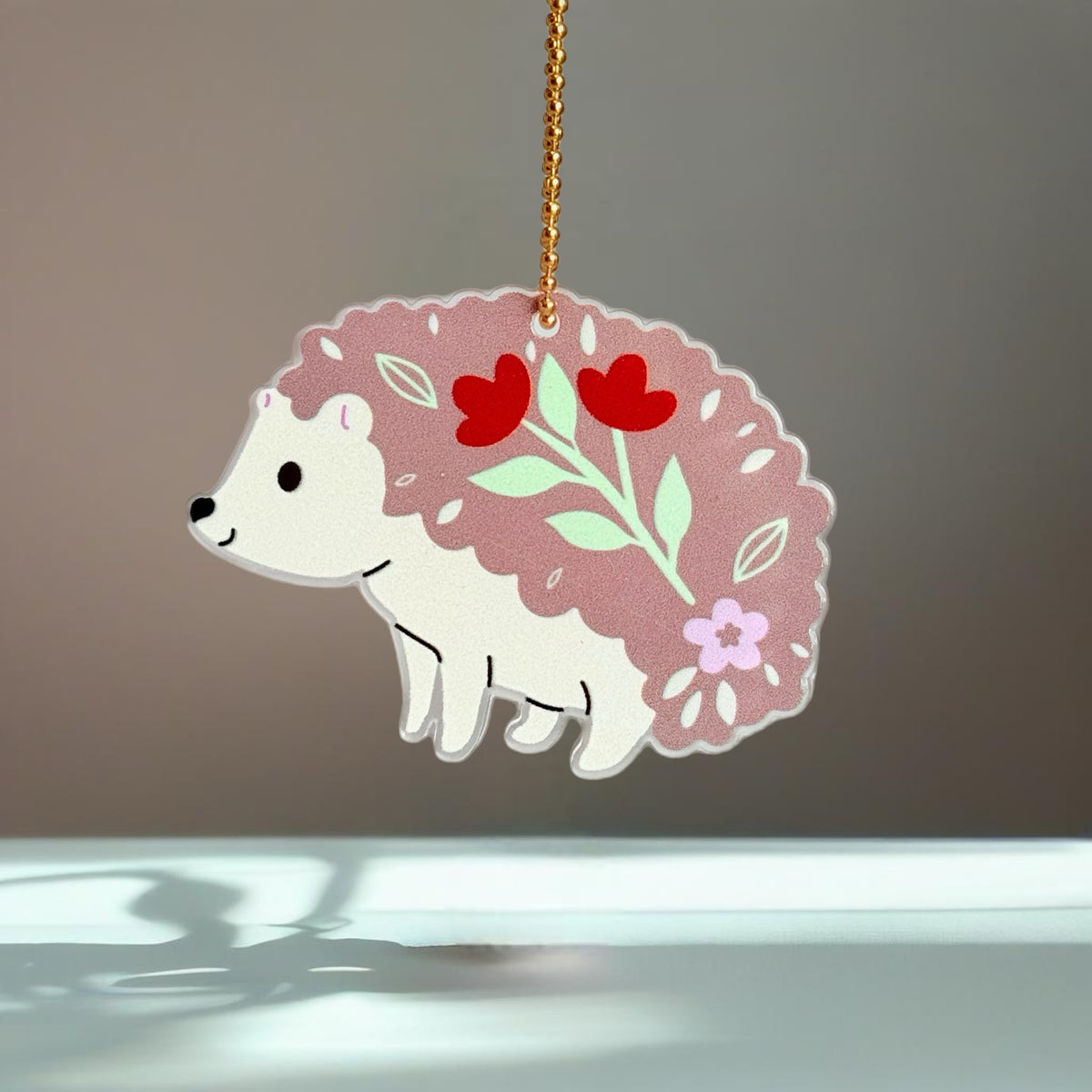 Hedgehog Tumbler Handle Charm for Stanley