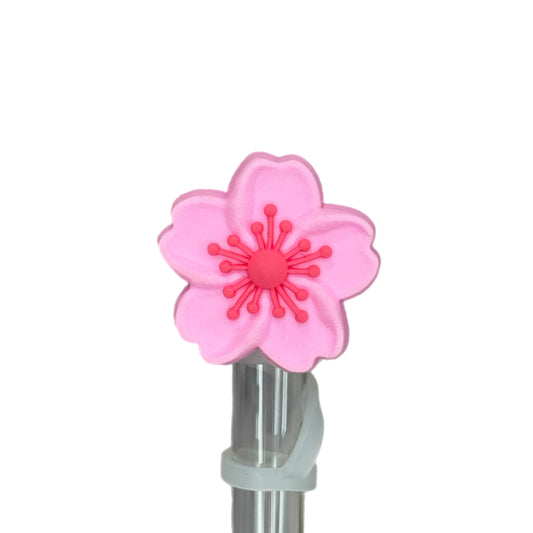 Hibiscus Straw Topper for Stanley