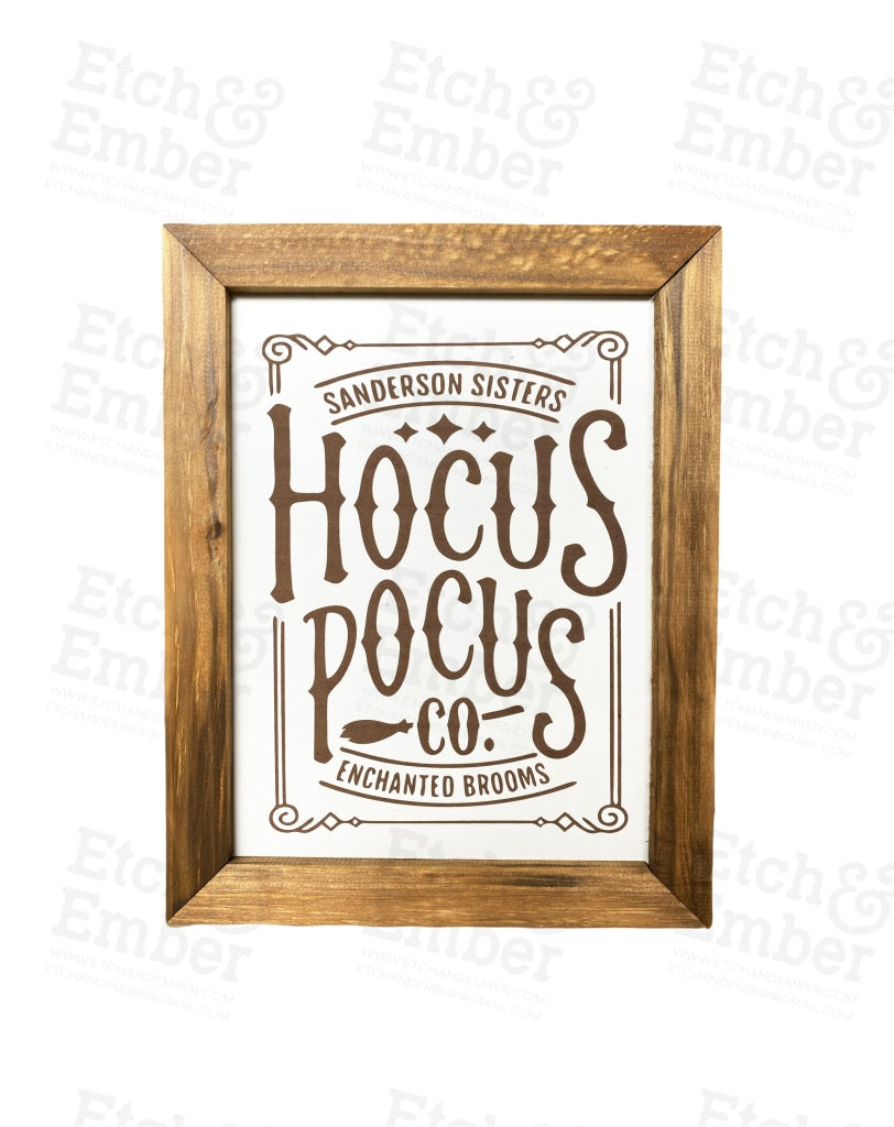Hocus Pocus- Rustic Wood Sign- Free Shipping Farmhouse Signs