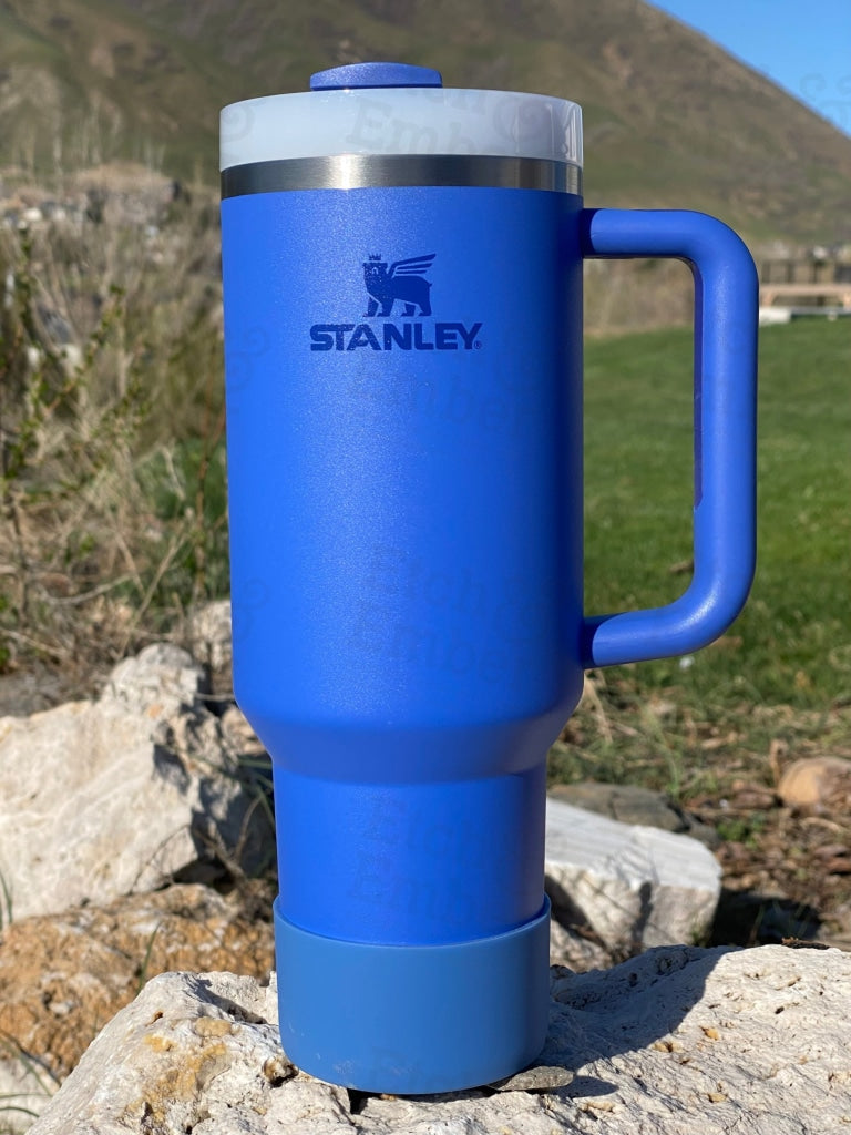 Silicone Cup Boot For 20oz/30oz/40oz Tumbler/Stanley Tumblers-Light Bl