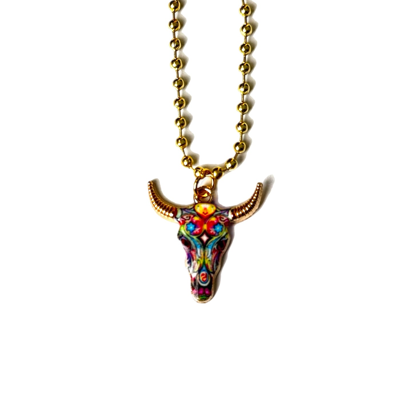 Kacey Musgraves Stanley Cow Skull Charm - Tumbler Handle Charm