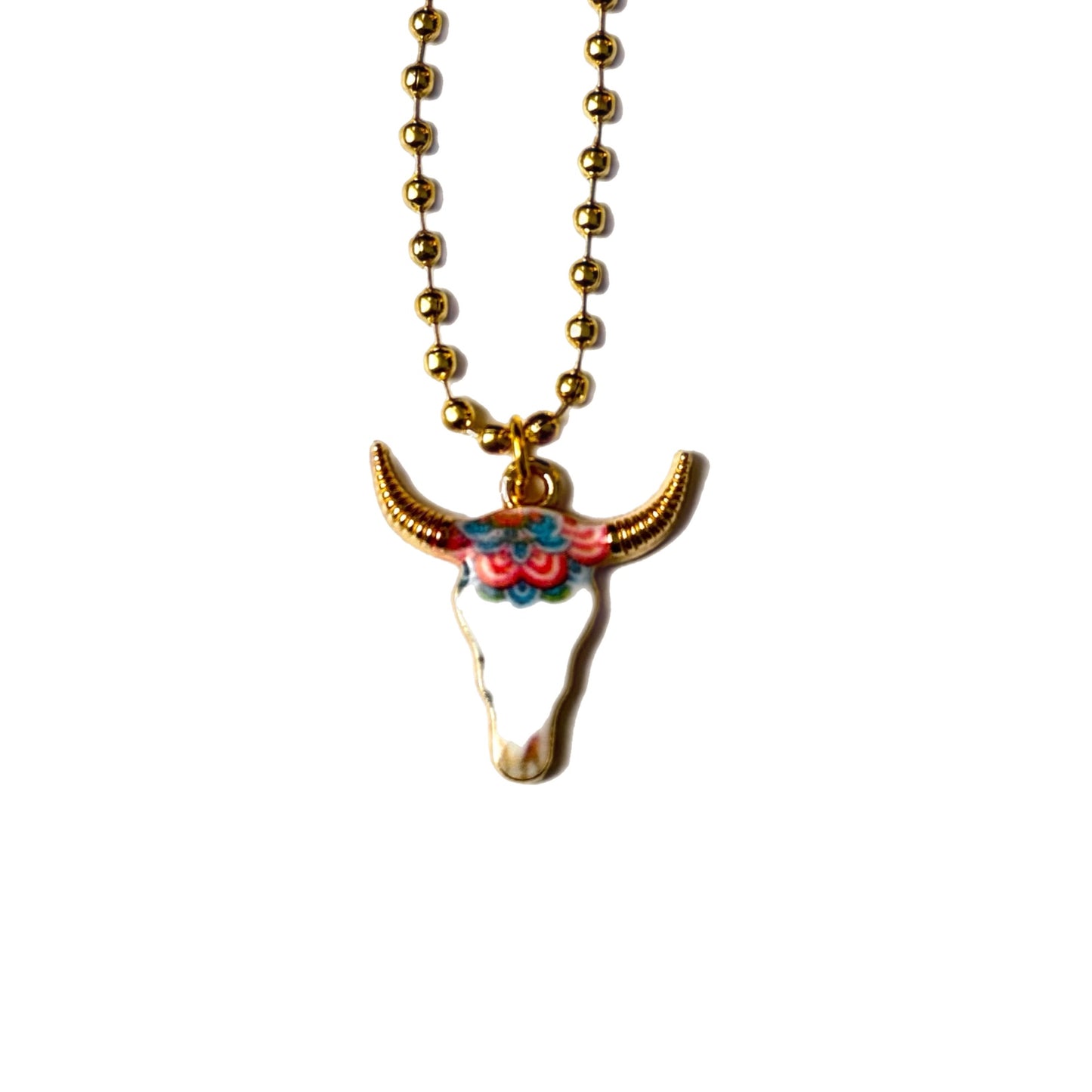 Kacey Musgraves Stanley Cow Skull Charm - Tumbler Handle Charm