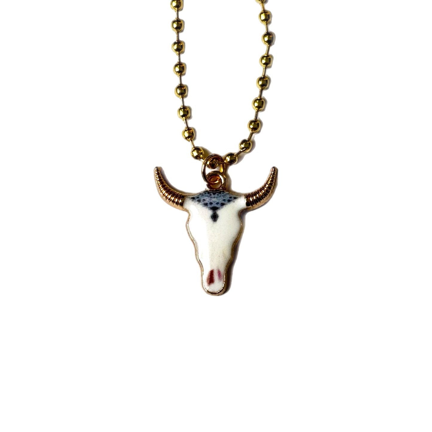 Kacey Musgraves Stanley Cow Skull Charm - Tumbler Handle Charm