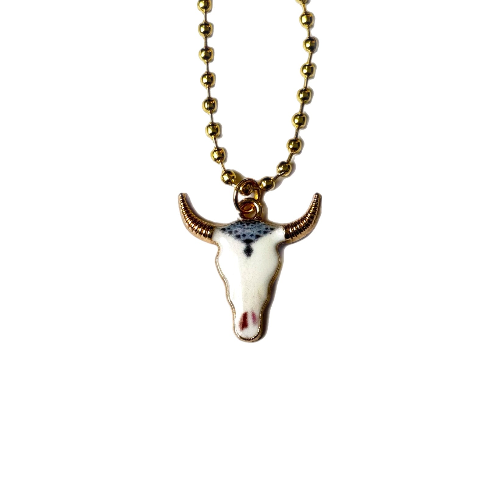 Kacey Musgraves Stanley Cow Skull Charm - Tumbler Handle Charm