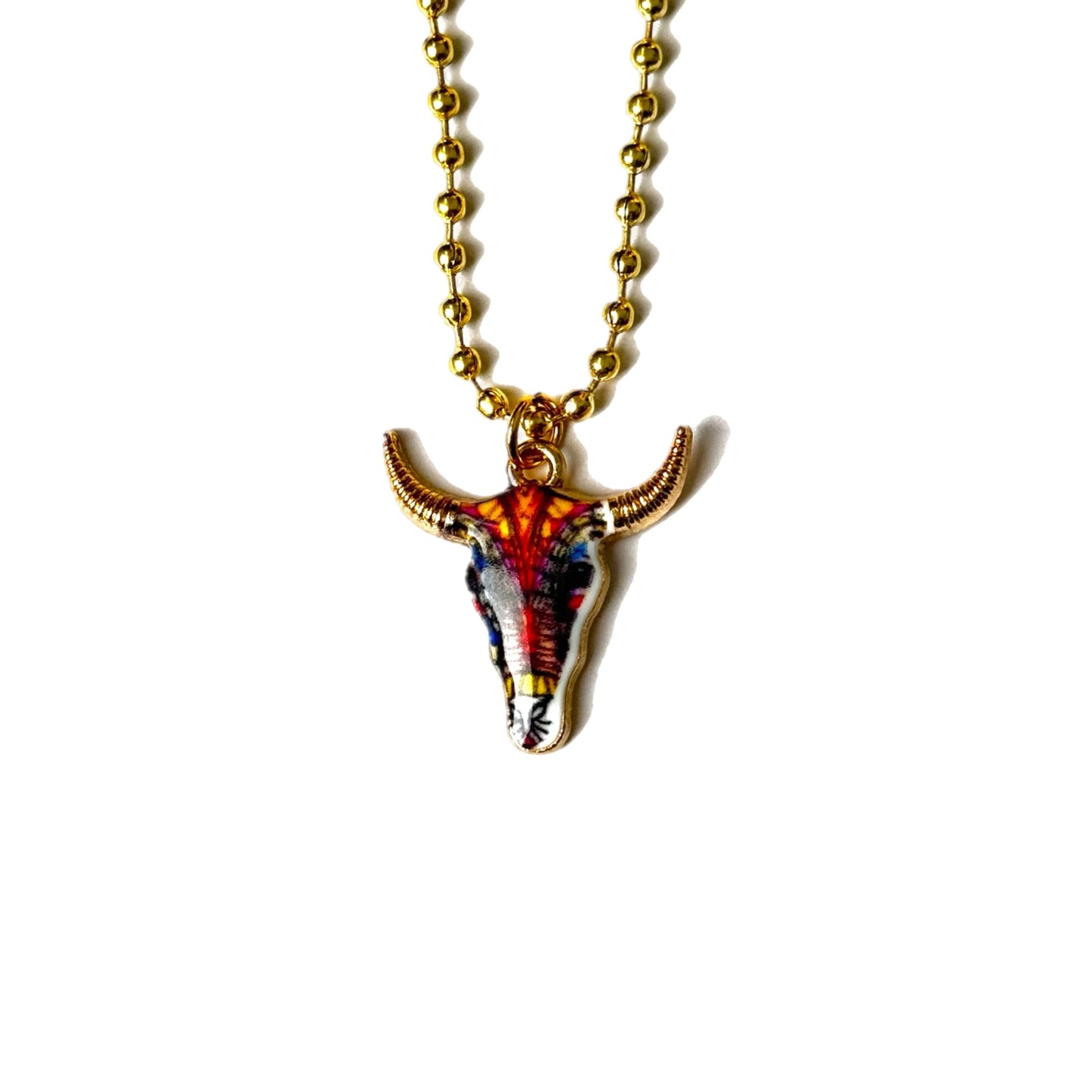 Kacey Musgraves Stanley Cow Skull Charm - Tumbler Handle Charm