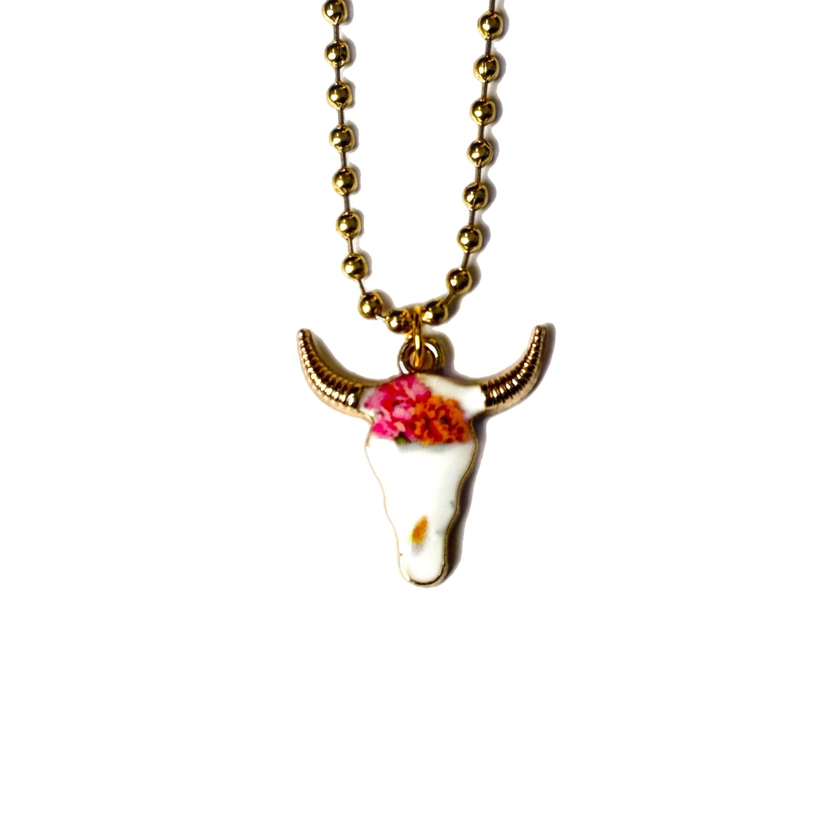 Kacey Musgraves Stanley Cow Skull Charm - Tumbler Handle Charm