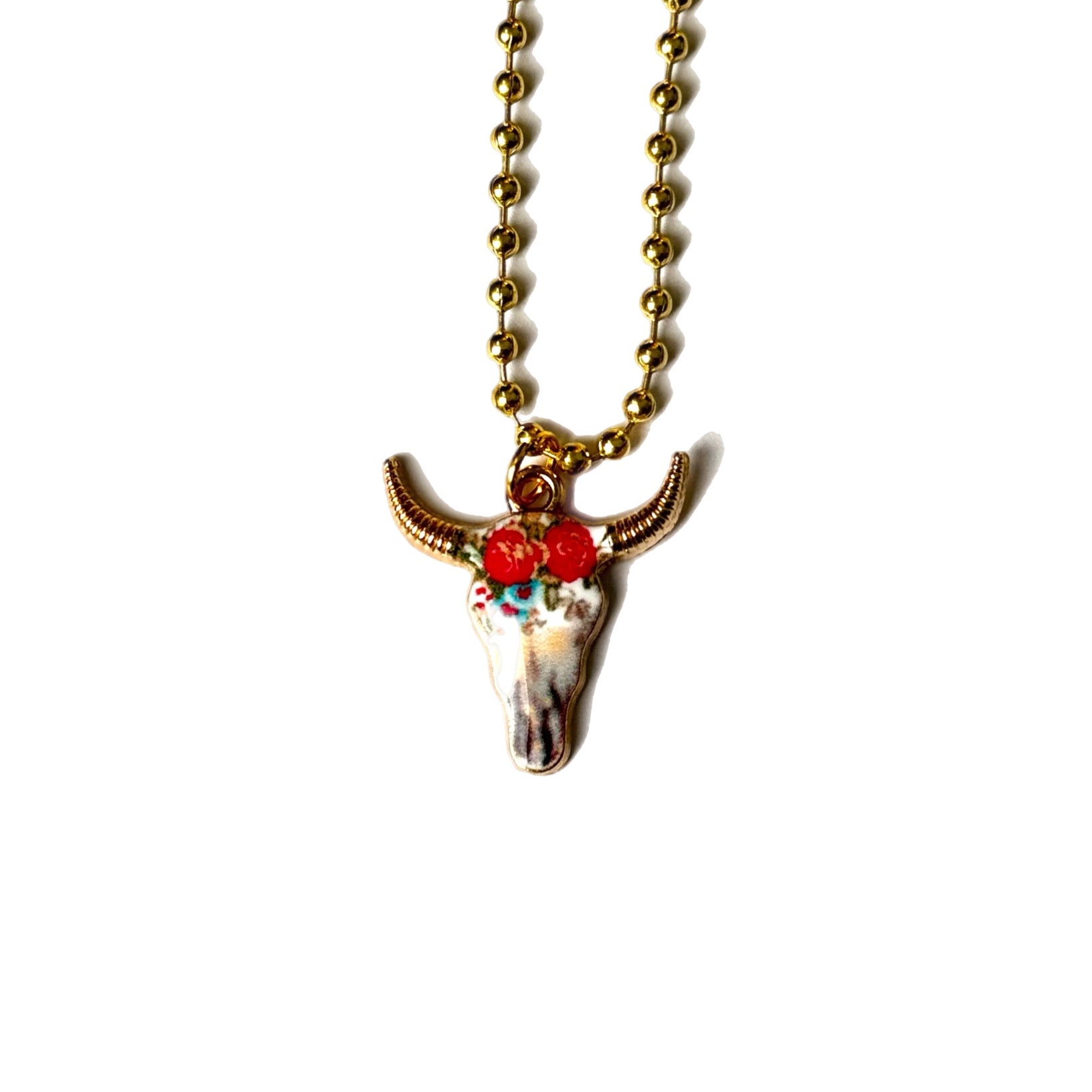 Kacey Musgraves Stanley Cow Skull Charm - Tumbler Handle Charm