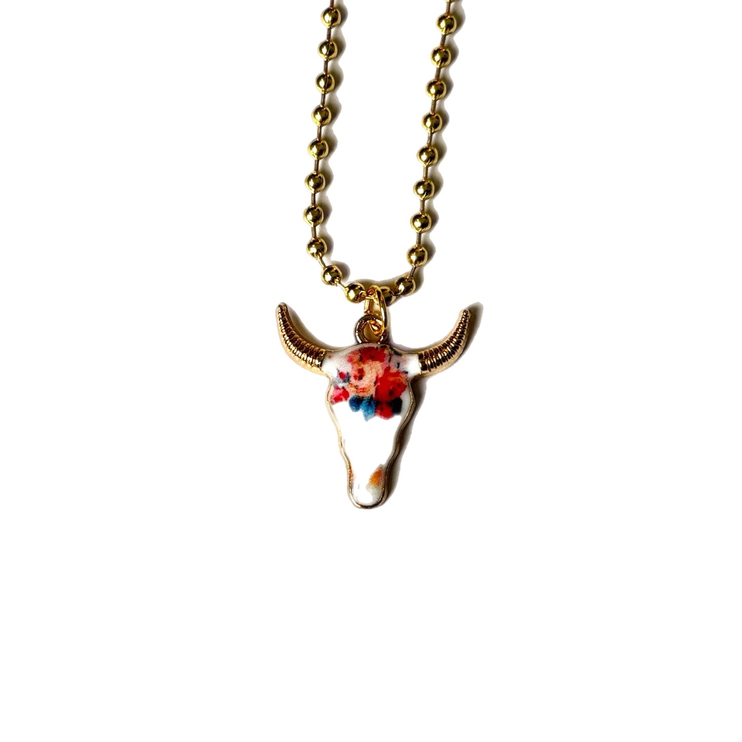 Kacey Musgraves Stanley Cow Skull Charm - Tumbler Handle Charm