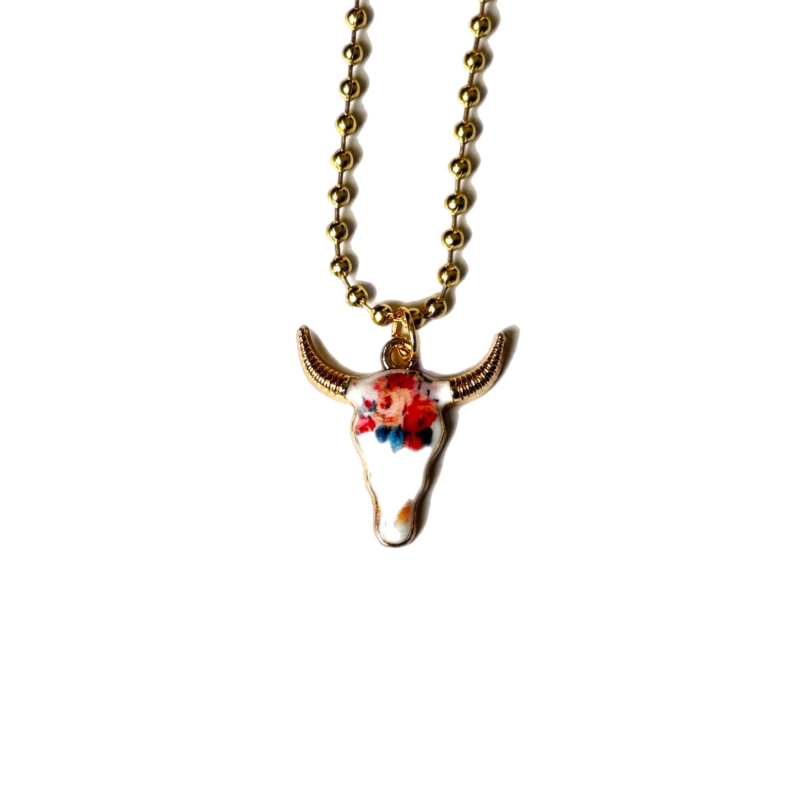 Kacey Musgraves Stanley Cow Skull Charm - Tumbler Handle Charm
