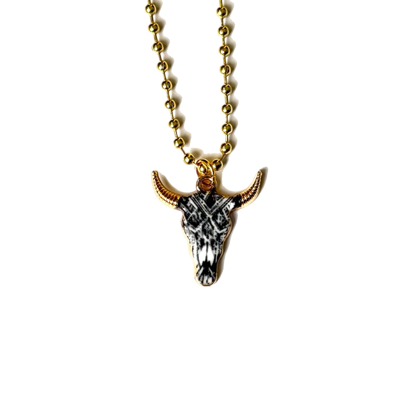 Kacey Musgraves Stanley Cow Skull Charm - Tumbler Handle Charm