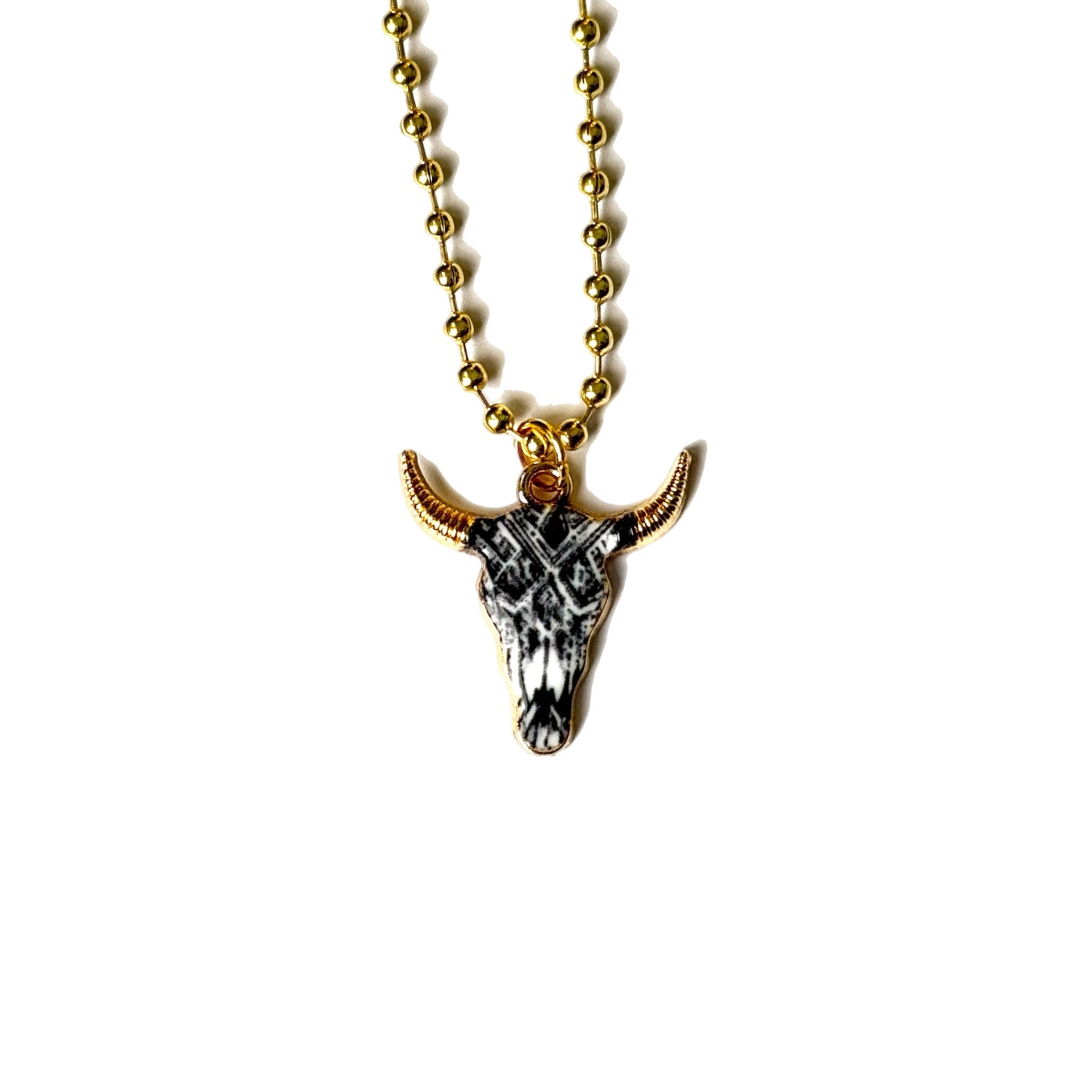 Kacey Musgraves Stanley Cow Skull Charm - Tumbler Handle Charm