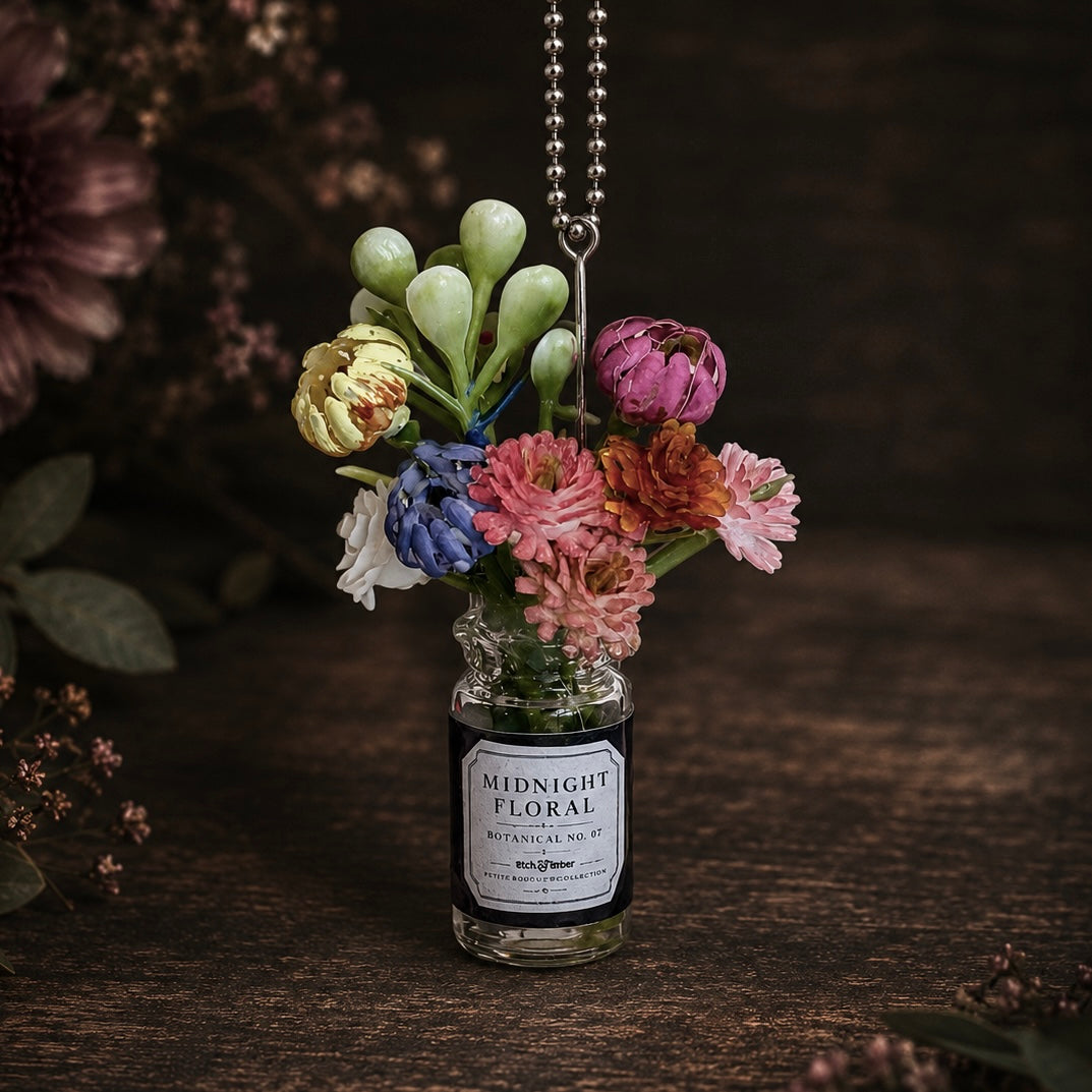 Kacey Musgraves Stanley Midnight Floral Charm - Tumbler Handle Charm