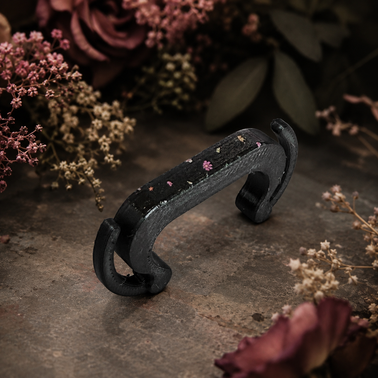 Kacey Musgraves Stanley Midnight Floral Handle Charm Clip