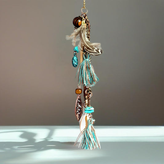 Kacey Musgraves Stanley Tribal Feather Charm - Tumbler Handle Charm