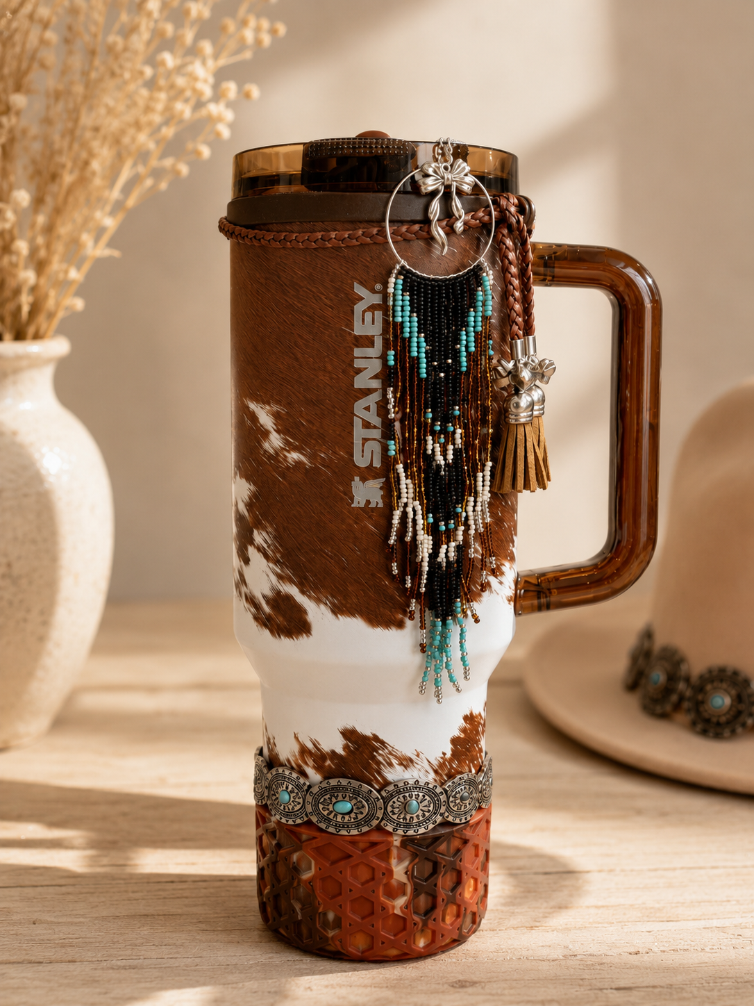 Kacey Musgraves Stanley Western Beaded Fringe Charm - Tumbler Handle Charm