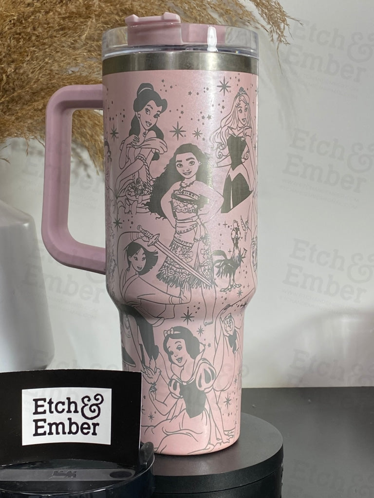 Magical Princess Stanley Adventure Quencher 40 oz tumbler – Etch and Ember