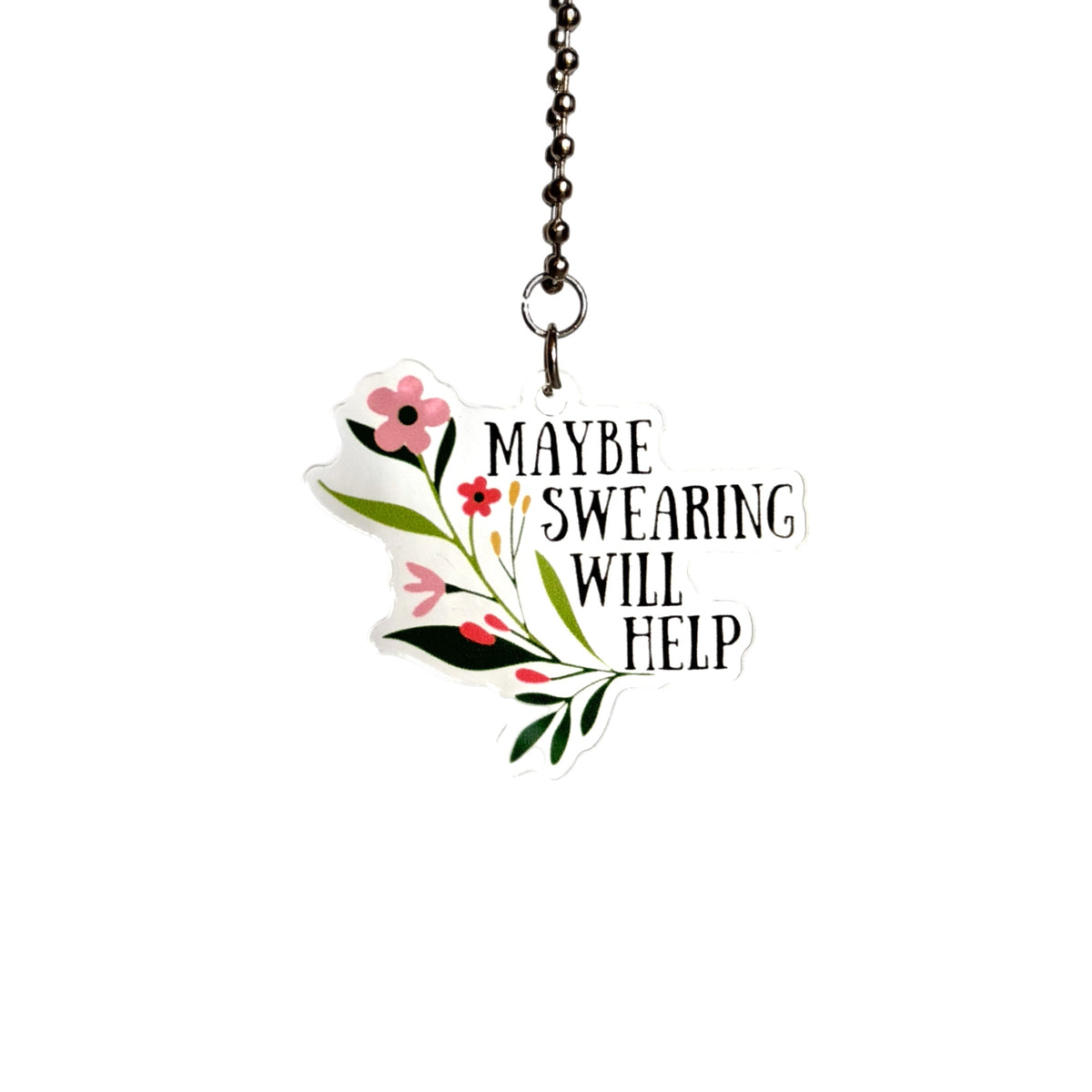 Maybe Swearing will Help Tumbler Handle Charm for HydroJug