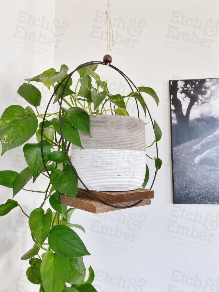 Modern Plant Hanger – Etch and Ember