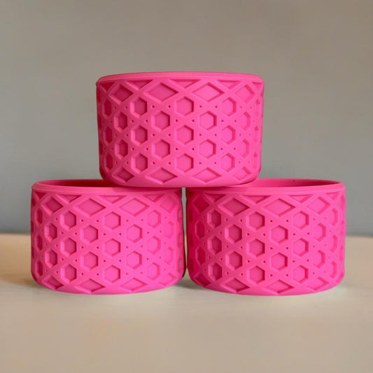 Neon Pink Waffle Boots for Stanley