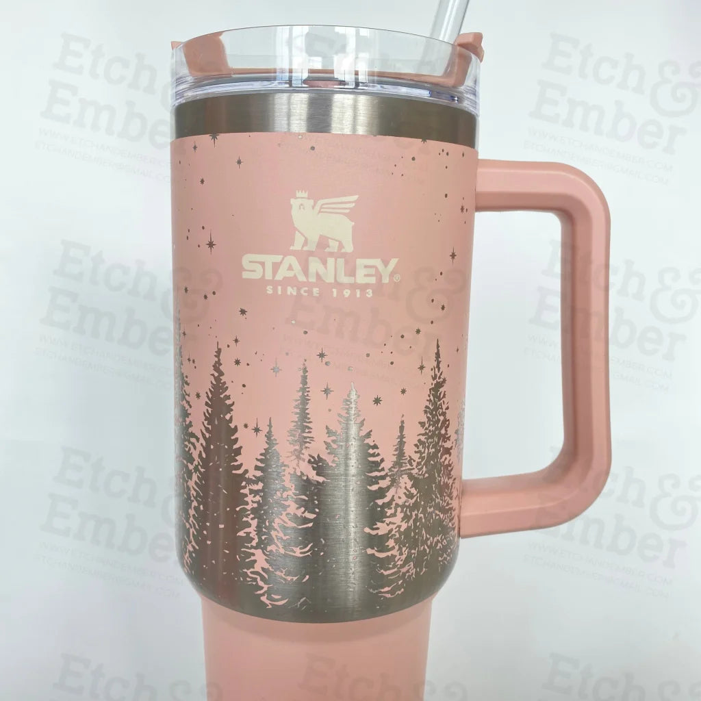 Night Sky Custom Stanley Adventure Quencher 40 Oz Tumbler Nectar Cup Tumblers