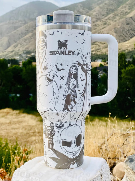 Nightmare Custom Stanley Adventure Quencher 40 oz tumbler