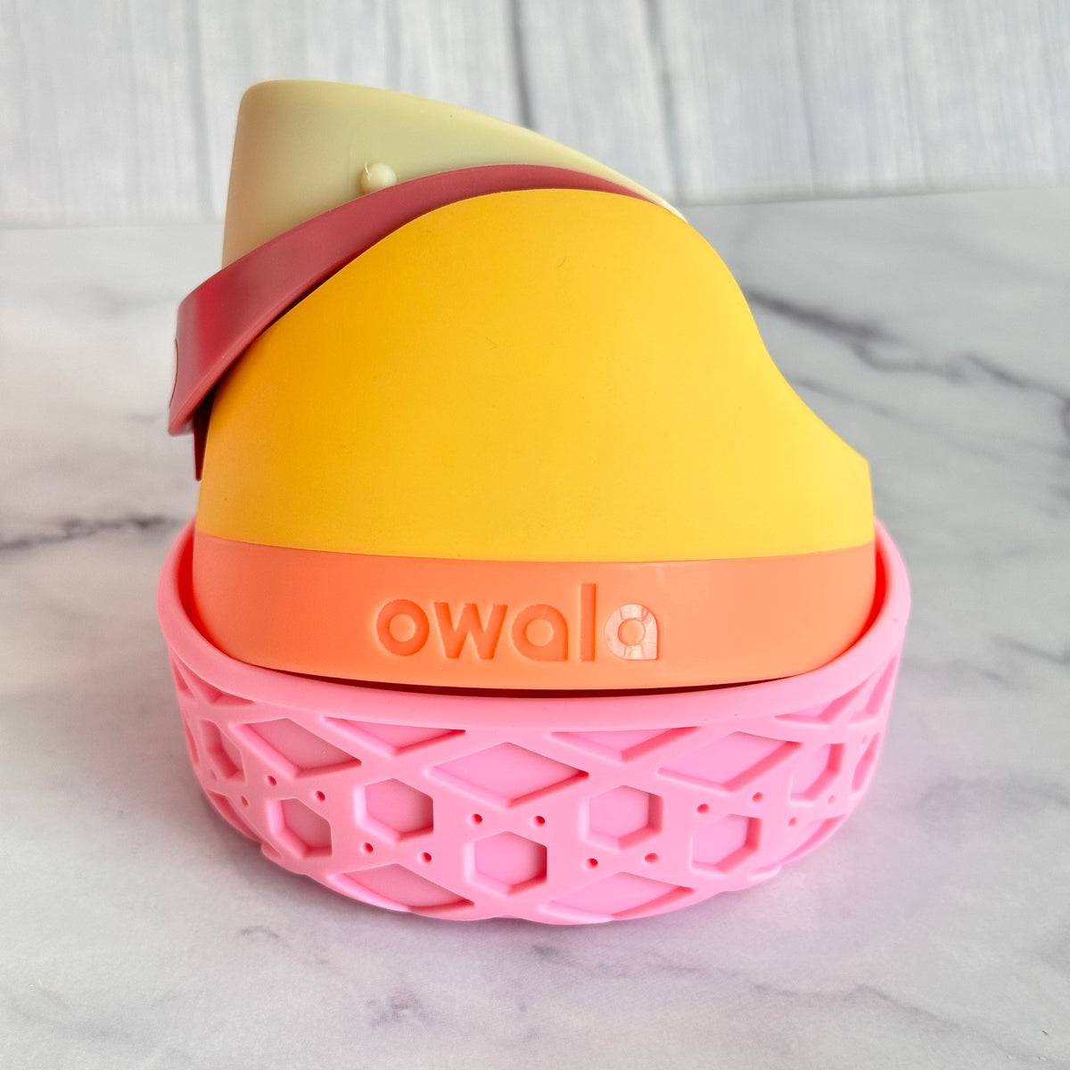 Owala Back Girl 3.25" waffle shorty silicone boot – view 5