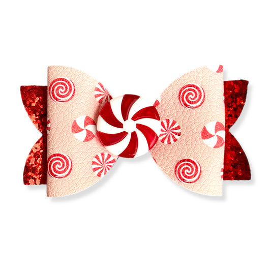 Peppermint Tumbler Bow for Stanley