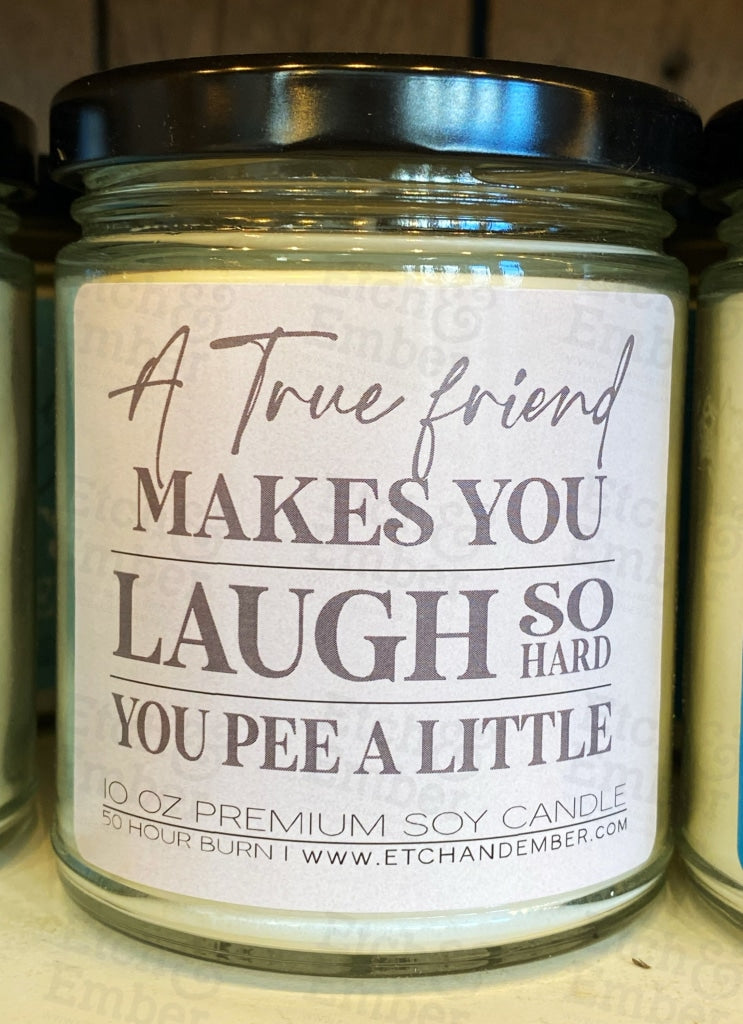 Premium Soy Candle Pee A Little