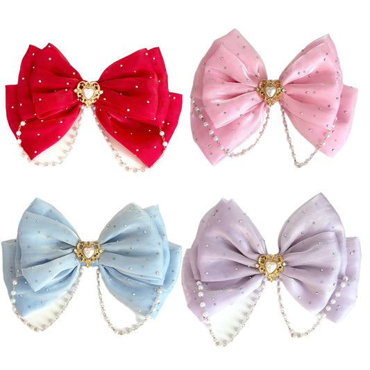 Princess Pink Tumbler Bow for Stanley