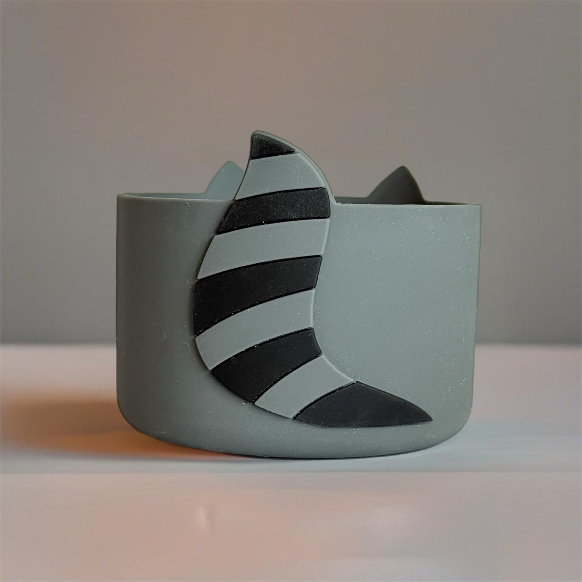 'Ricky' the Raccoon smooth silicone tumbler boot – view 2