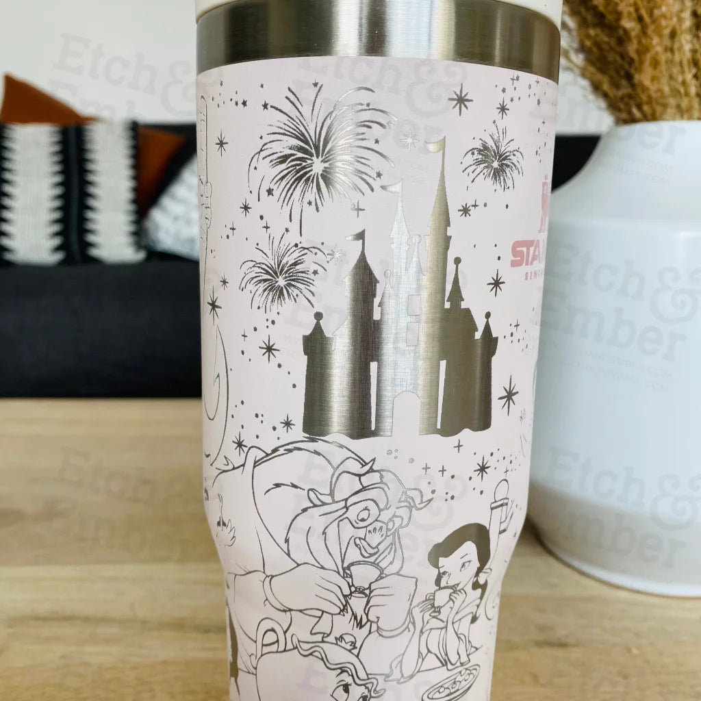Minnie Themed Stanley Ice Flow 30oz Engraved Tumbler