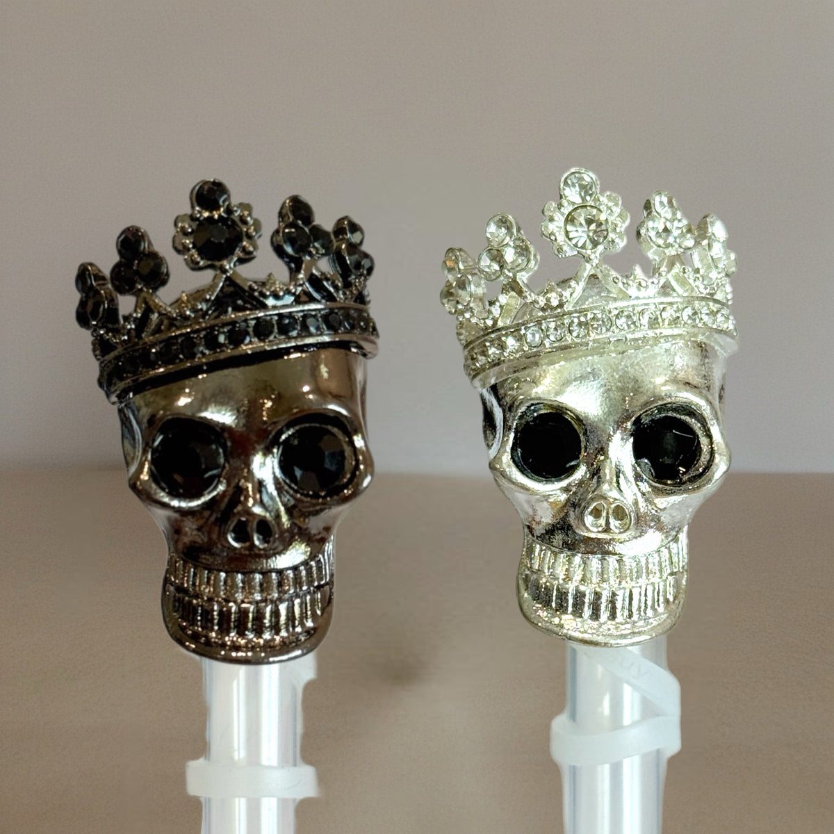 Royal Skull Deluxe Straw Topper for Stanley