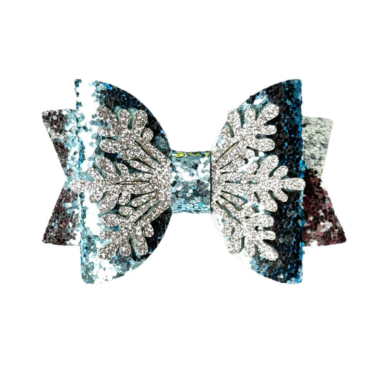 Snowflake Tumbler Bow for Stanley by Etch & Ember (bow)