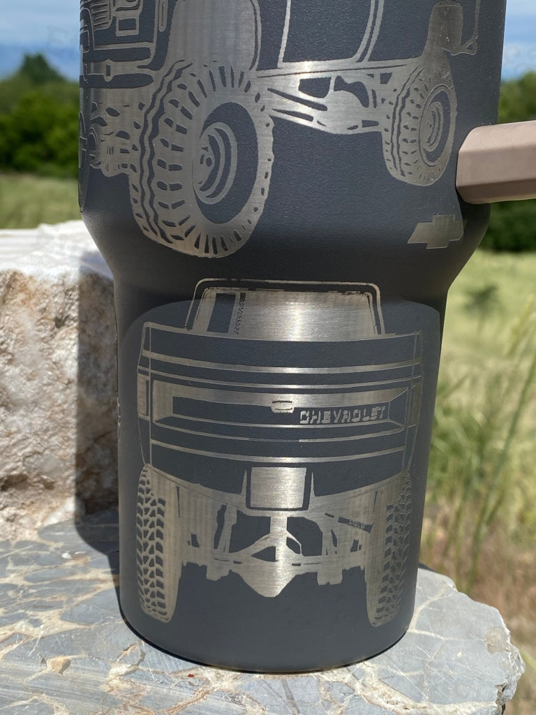 Texas A&M Custom Stanley Adventure Quencher 40 oz tumbler – Etch and Ember