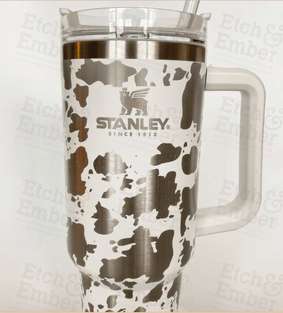 Stanley Engraving using YOUR CUP – Etch and Ember