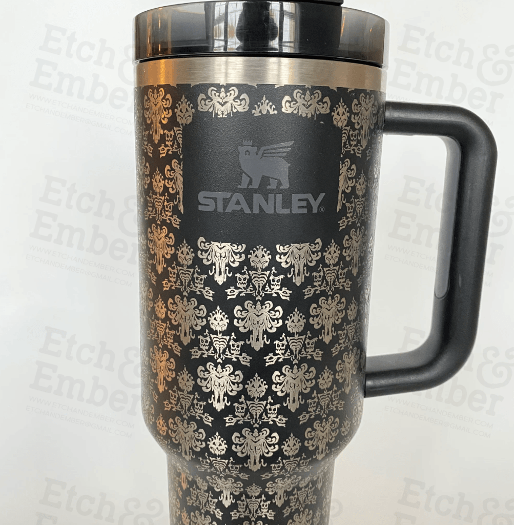 WHITE LEOPARD Stanley Tumbler Boot -fits 20-40oz – Etch and Ember