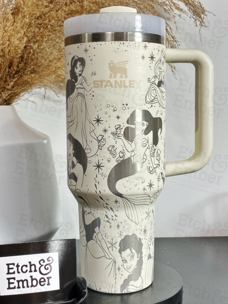 Stanley Engraving Using Your Cup Magical Princesses