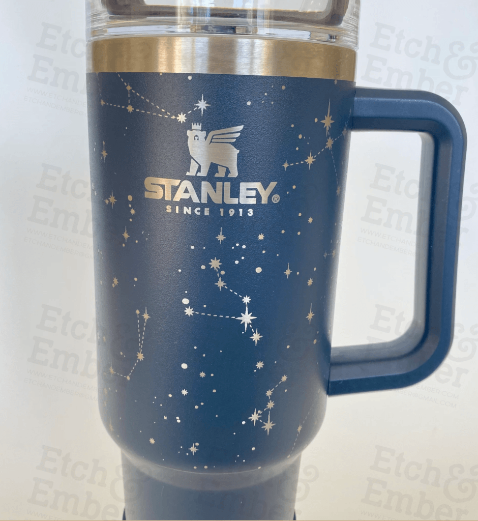 Stanley Engraving Using Your Cup Night Sky