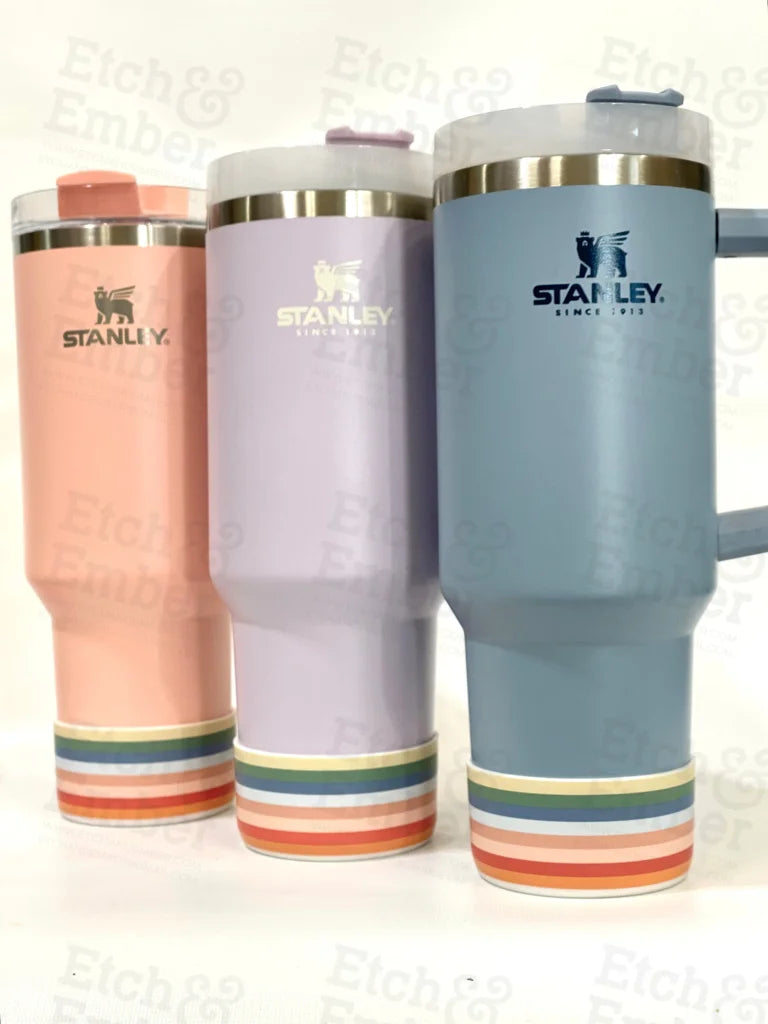 Mint 40oz Insulated Tumbler With Lid & Set of 4 Straw Toppers
