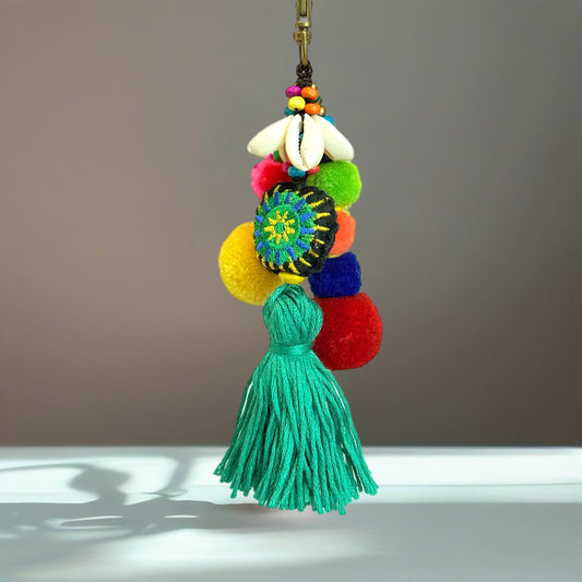 Summer Vibes Tassels Tumbler Handle Charm for HydroJug