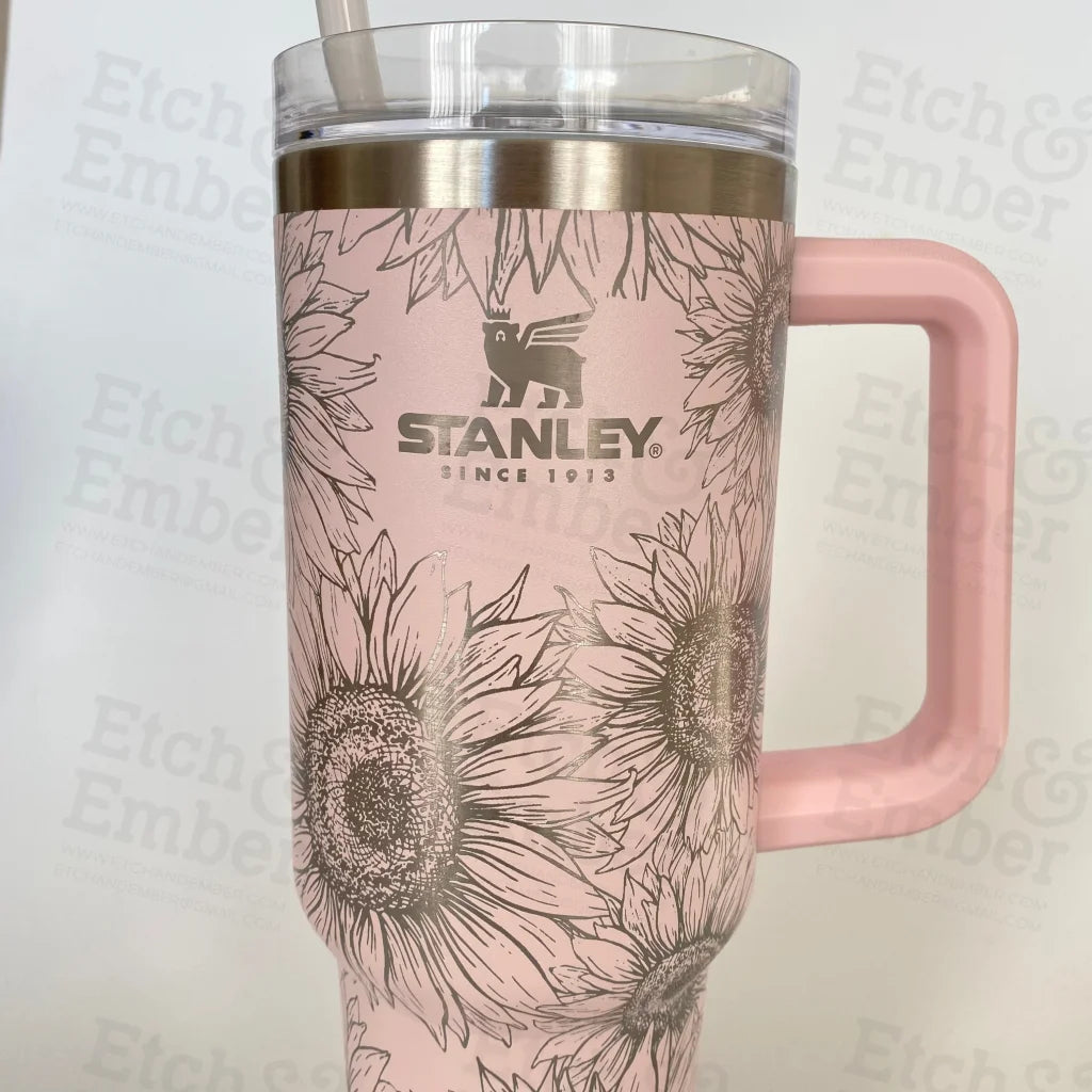 Exclusive Stanley Adventure Quencher 40oz Personalized Tumbler