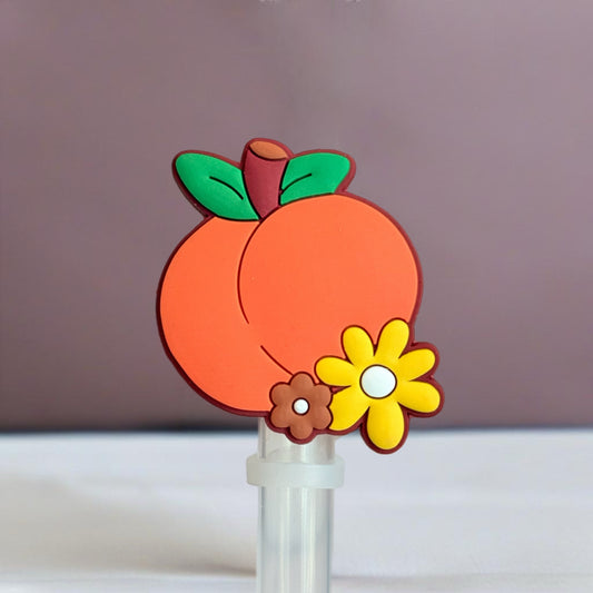 Sweet Peach Straw Topper for HydroJug