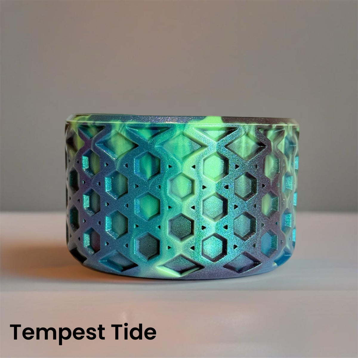Tempest Tide metallic waffle silicone tumbler boot – view 6