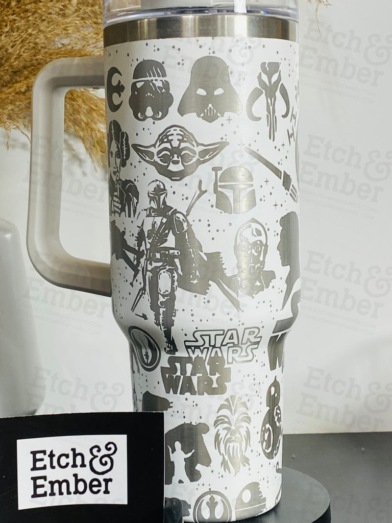 The Force Custom Stanley Adventure Quencher 40 Oz Tumbler Tumblers