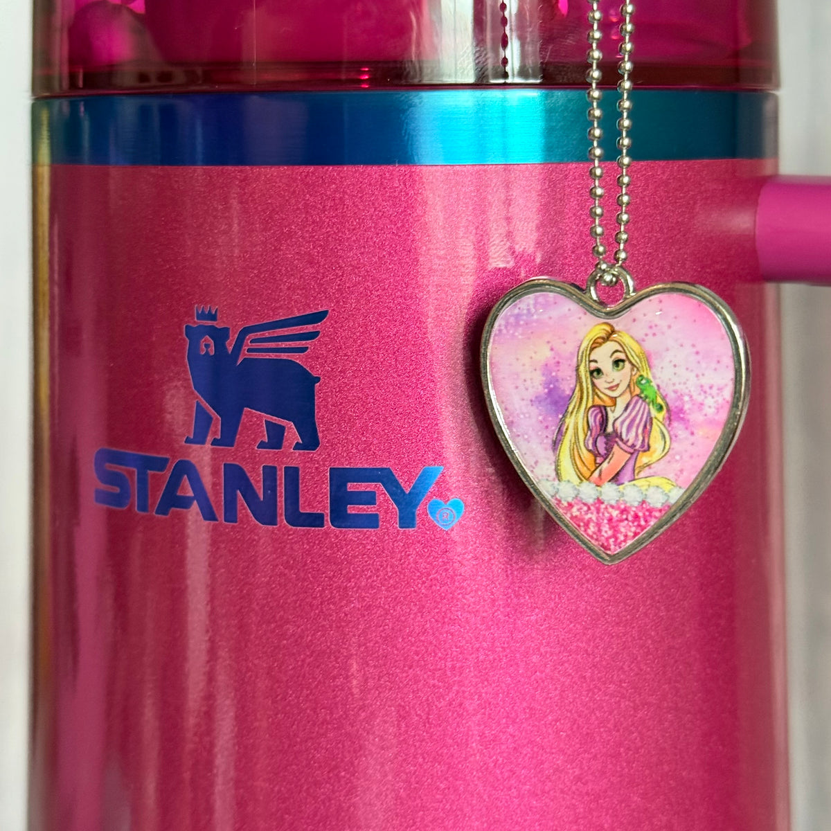 Tower Princess Tumbler Handle Charm, view 2, fits Owala FreeSip